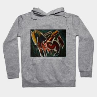 Horse and Man Hoodie